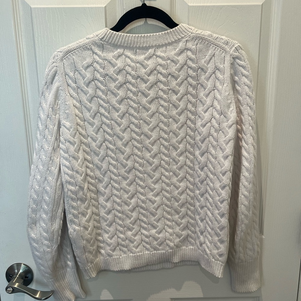 J Crew Cable Knit Sweater - Picture 2 of 4